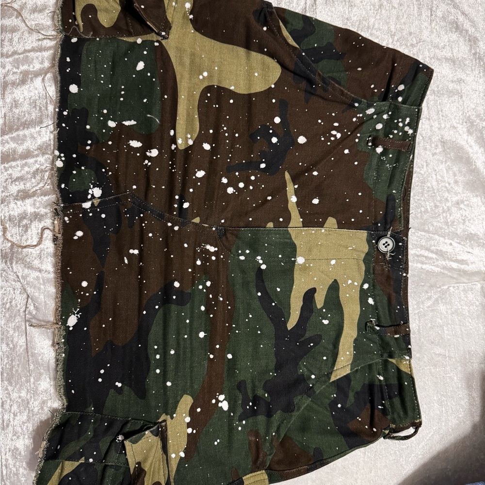 Fashion Nova Camouflage Mini Skirt